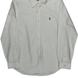 Ralph Lauren Shirt - Medium White Cotton
