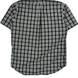 Blake Ralph Lauren Checked Short Sleeve Shirt - Medium Black & White Cotton