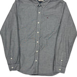 Hilfiger Denim Denim Shirt - Large Gray Cotton