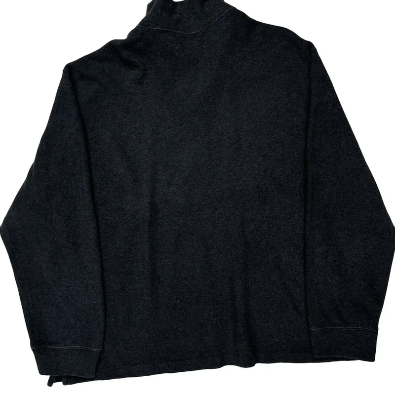 Polo By Ralph Lauren 1/4 Zip - 2XL Grey Cotton