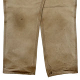 Carhartt Carpenter Trousers - 33W 30L Beige Cotton
