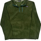 Patagonia Fleece 1/4 Zip - Medium Green Polyester