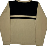 Harley Davidson Spellout Long Sleeve T-Shirt - XL Beige Cotton