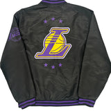 Los Angeles Lakers Nba Varsity Jacket - Medium Black Polyester