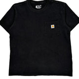 Carhartt T-Shirt - Large Black Cotton