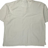 Levis Blank Henley T-Shirt - XL White Cotton