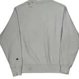 Reverse Weave Champion Chatham Cross Country Sweatshirt - Medium White Cotton