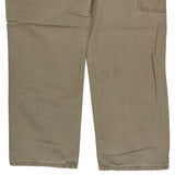 Lee Carpenter Trousers - 36W 30L Beige Cotton Blend