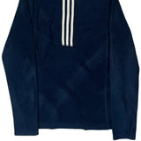 University Of Michigan Adidas College Fleece - Medium Blue Polyester