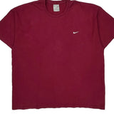 Nike T-Shirt - XL Red Cotton