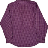 Regent Polo By Ralph Lauren Checked Shirt - XL Purple Cotton