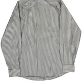 Tommy Hilfiger Striped Shirt - Medium Black & White Cotton