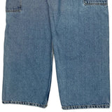 Big Mac Double Knee Carpenter Pants - 35W 30L Blue Cotton
