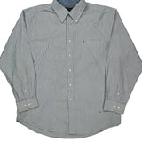 Tommy Hilfiger Striped Shirt - XL Blue Cotton