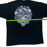 Santa Cruz Graphic T-Shirt - Large Blue Cotton