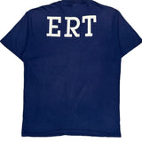 Ert Hanes Graphic T-Shirt - XL Blue Cotton