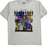 Triathlon Championships All Sport Single Stitch T-Shirt - Large Grey Cotton