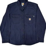 Fr Carhartt Shirt - XL Navy Cotton