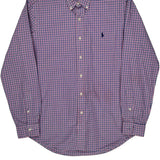Ralph Lauren Checked Shirt - Medium Multicoloured Cotton