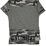 Ecko Unltd Camo T-Shirt - Medium Gray Cotton