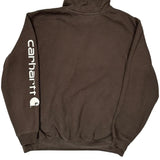 Carhartt Hoodie - XL Brown Cotton