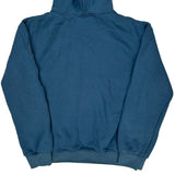 Work In Progress Carhartt Hoodie - 2XL Blue Cotton