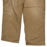 Carhartt Carpenter Trousers - 34W 30L Khaki Cotton
