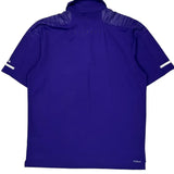 Adidas Football Shirt - Large Purple Polyester