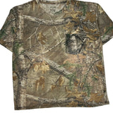 Hunting Realtree Camo T-Shirt - Medium Camo Cotton