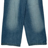 Unbranded Graphic Jeans - 25W 25L Blue Cotton