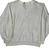 Mickey Mouse Disney Cartoon Sweatshirt - XL White Cotton Blend