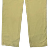 Polo By Ralph Lauren Chinos - 34W 30L Yellow Cotton