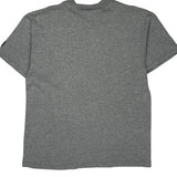 University Puma Graphic T-Shirt - Large Grey Cotton Blend