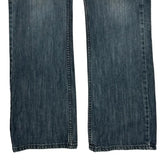 Helix Boot Cut Jeans - 36W 31L Blue Cotton