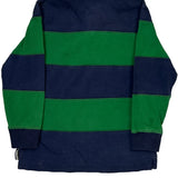 Age 5 Polo By Ralph Lauren Striped Rugby Shirt - XS Green Cotton