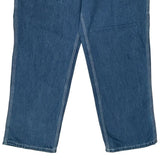 Carhartt Double Knee Carpenter Pants - 38W 32L Blue Cotton
