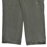 Schmidt Cargo Carpenter Trousers - 36W 30L Grey Cotton