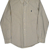 Ralph Lauren Checked Shirt - Medium Blue Cotton