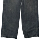 Unbranded Double Knee Carpenter Trousers - 32W 30L Grey Cotton