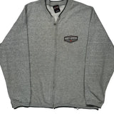 Green Bay, Wi Harley Davidson Graphic Zip Up - 2XL Grey Cotton
