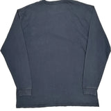 Carhartt Long Sleeve T-Shirt - XL Blue Cotton