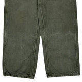 Carhartt Carpenter Trousers - 34W 31L Grey Cotton