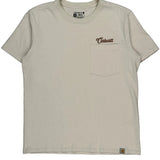 Carhartt T-Shirt - Medium Cream Cotton