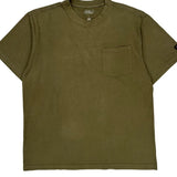 Dickies T-Shirt - Large Green Cotton