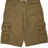 Wrangler Cargo Shorts - 32W 10L Khaki Cotton
