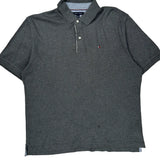 Tommy Hilfiger Polo Shirt - XL Gray Cotton
