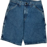 Wrangler Denim Shorts - 29W 11L Blue Cotton