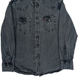 Levis Denim Shirt - Large Gray Cotton