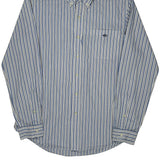 Ralph Lauren Striped Shirt - Medium Blue Cotton