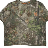 Mossy Oak Camo T-Shirt - Large Camo Cotton